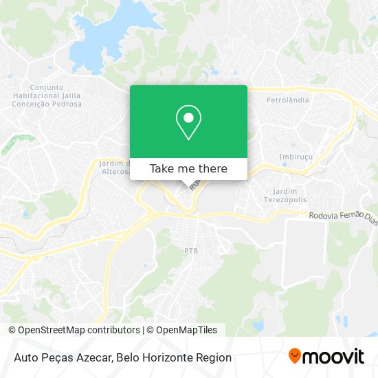 Auto Peças Azecar map