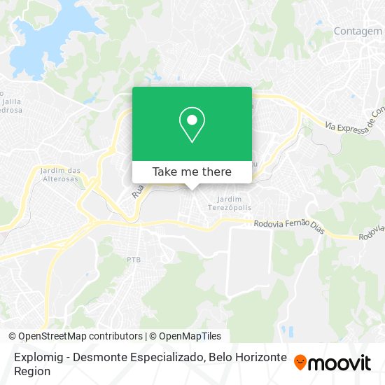 Explomig - Desmonte Especializado map