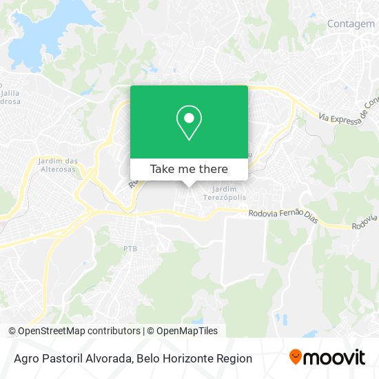 Agro Pastoril Alvorada map