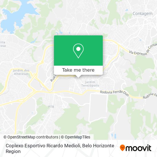 Coplexo Esportivo Ricardo Medioli map