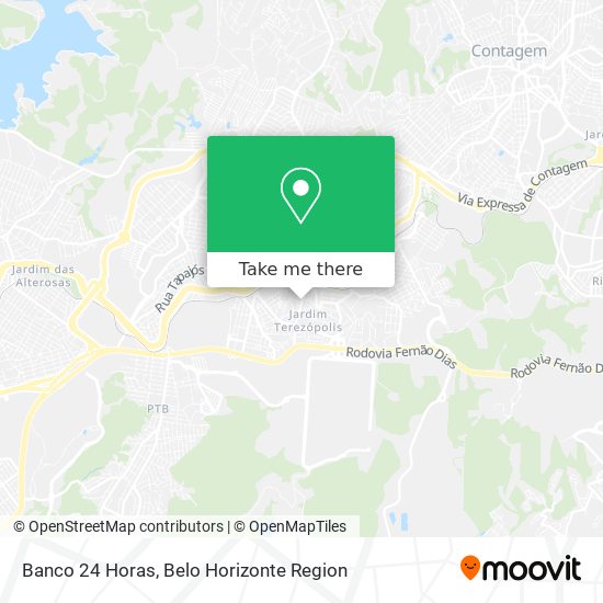 Banco 24 Horas map