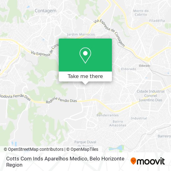 Cotts Com Inds Aparelhos Medico map