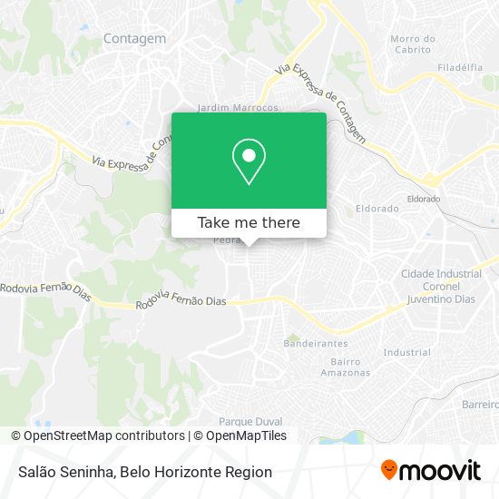 Salão Seninha map
