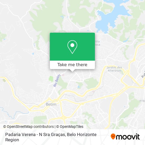 Padaria Verena - N Sra Graças map
