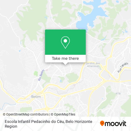 Escola Infantil Pedacinho do Céu map