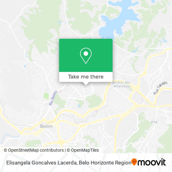 Elisangela Goncalves Lacerda map