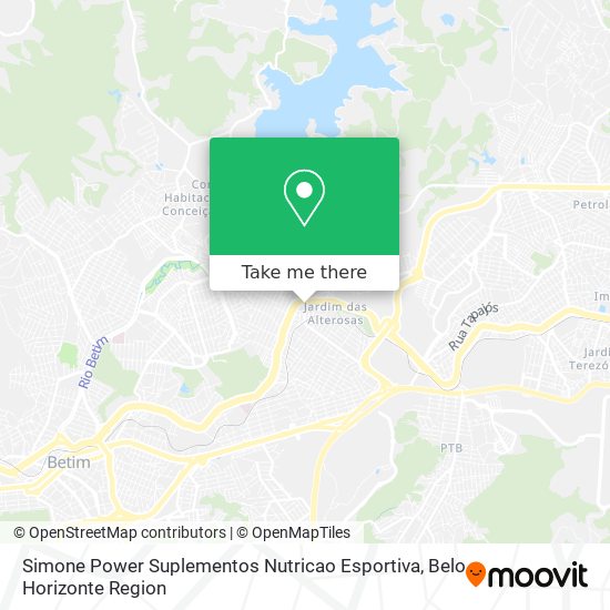 Simone Power Suplementos Nutricao Esportiva map