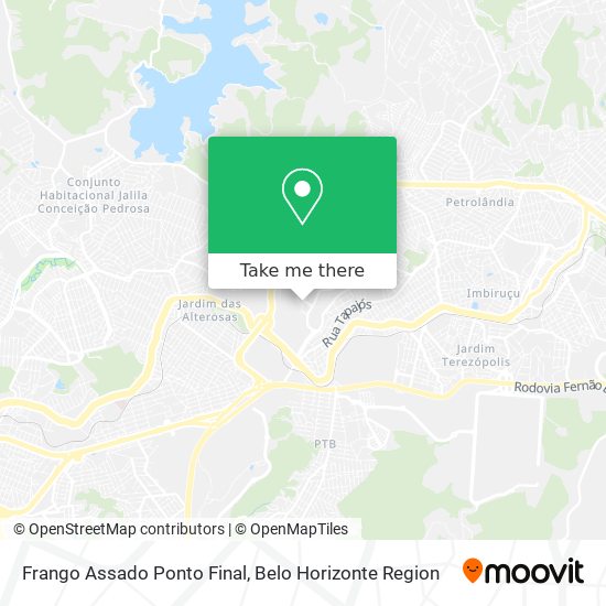 Frango Assado Ponto Final map