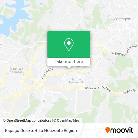 Espaço Deluxe map