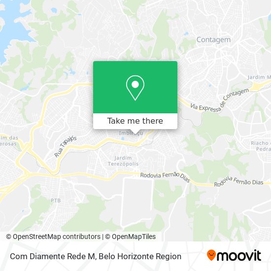 Com Diamente Rede M map
