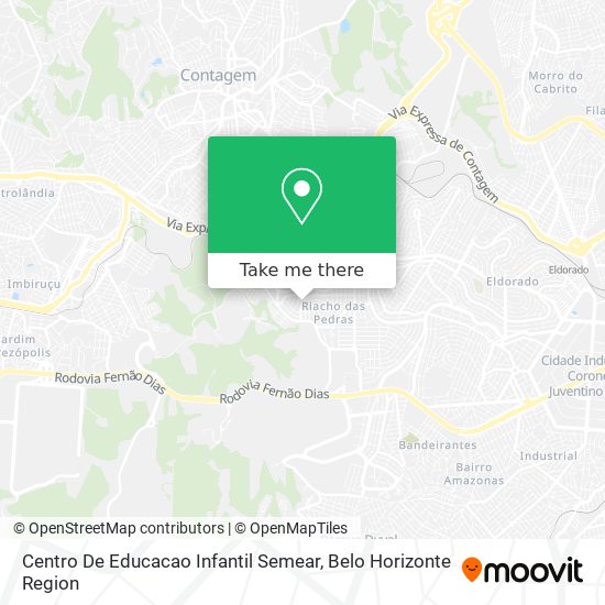 Centro De Educacao Infantil Semear map