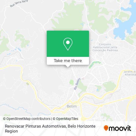 Renovacar Pinturas Automotivas map