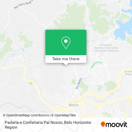 Padaria e Confeitaria Pai Nosso map