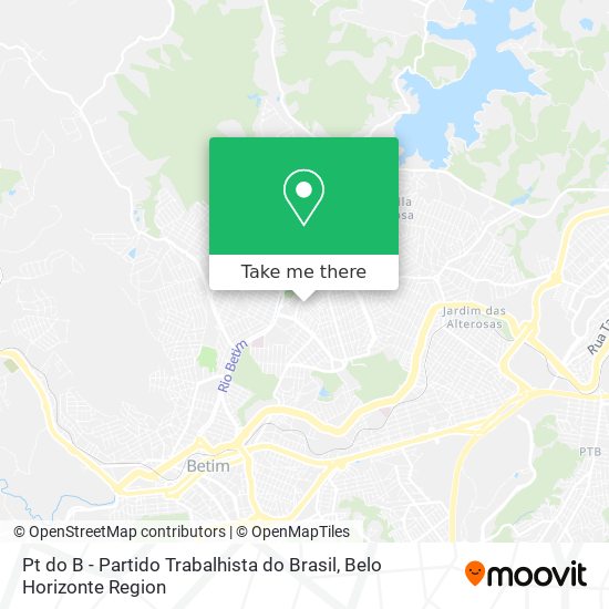 Pt do B - Partido Trabalhista do Brasil map