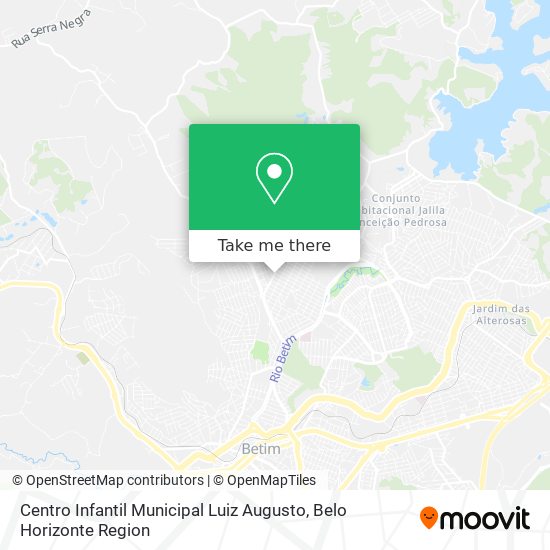 Centro Infantil Municipal Luiz Augusto map