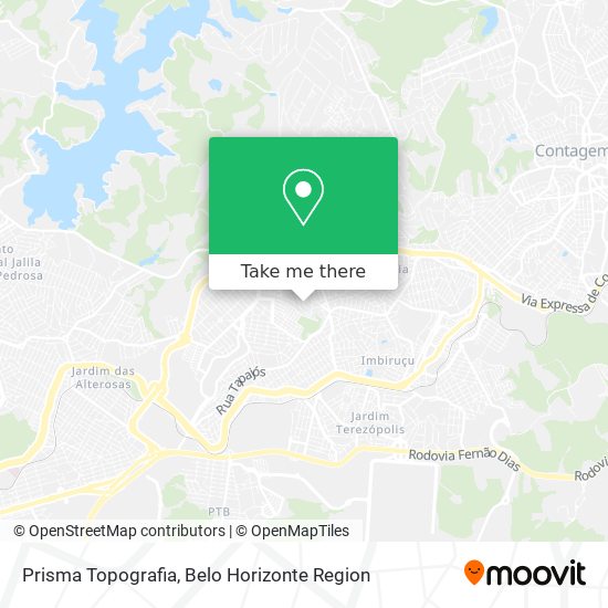 Prisma Topografia map