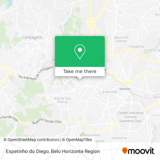 Espetinho do Diego map