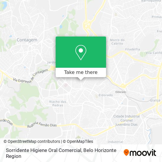 Sorridente Higiene Oral Comercial map