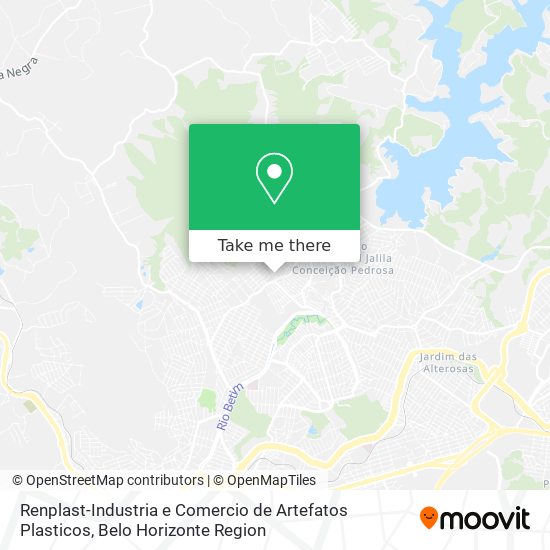 Renplast-Industria e Comercio de Artefatos Plasticos map