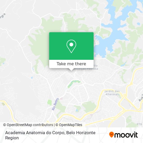 Academia Anatomia do Corpo map