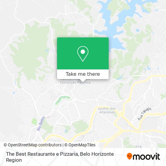 The Best Restaurante e Pizzaria map