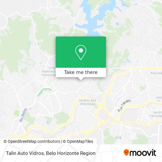 Talin Auto Vidros map