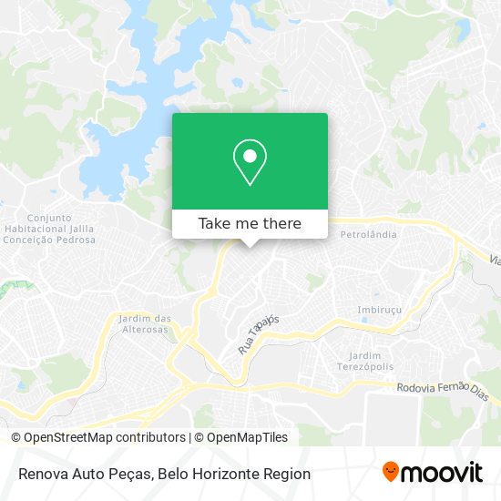 Renova Auto Peças map