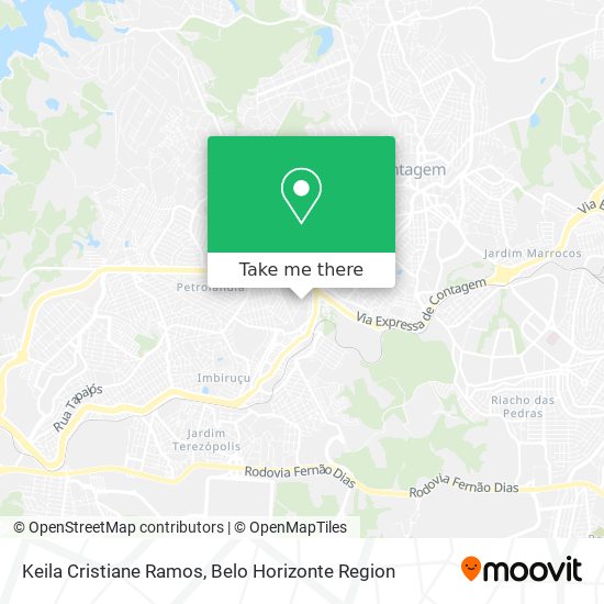 Keila Cristiane Ramos map