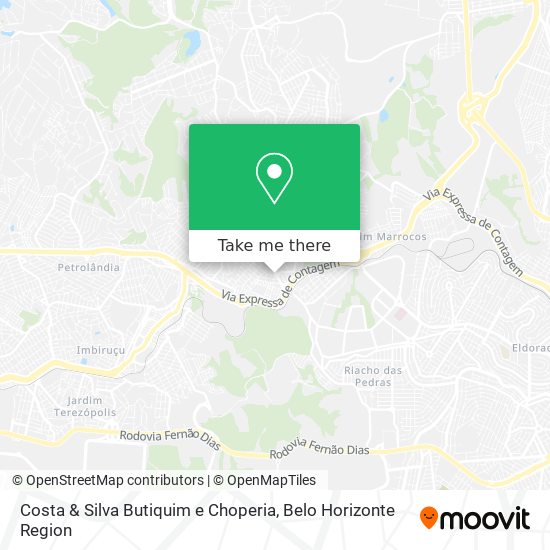 Costa & Silva Butiquim e Choperia map