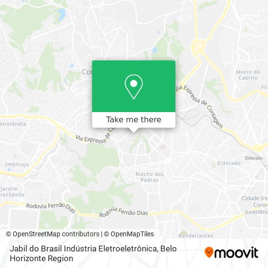Jabil do Brasil Indústria Eletroeletrônica map