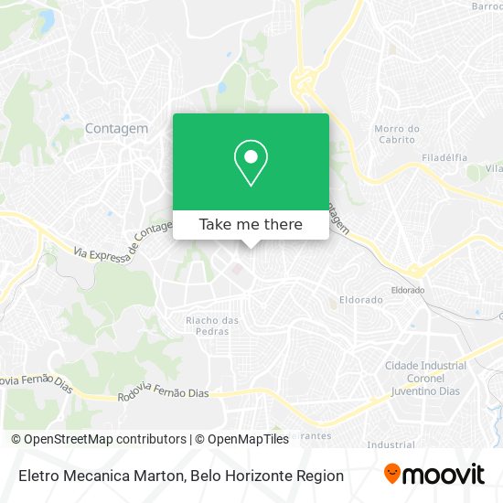 Eletro Mecanica Marton map