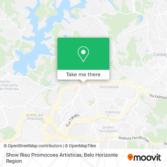 Show Riso Promocoes Artisticas map