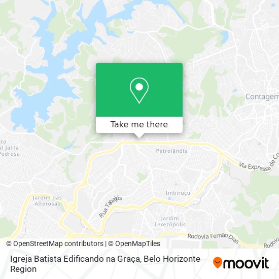 Igreja Batista Edificando na Graça map