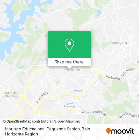 Instituto Educacional Pequenos Sabios map