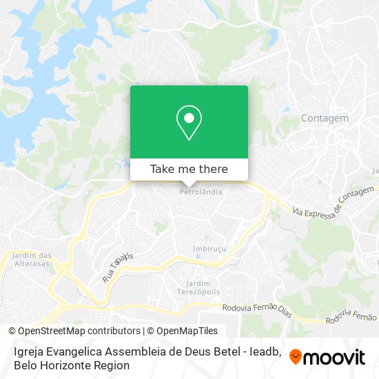 Igreja Evangelica Assembleia de Deus Betel - Ieadb map