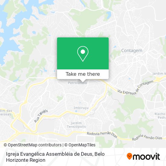 Igreja Evangélica Assembléia de Deus map