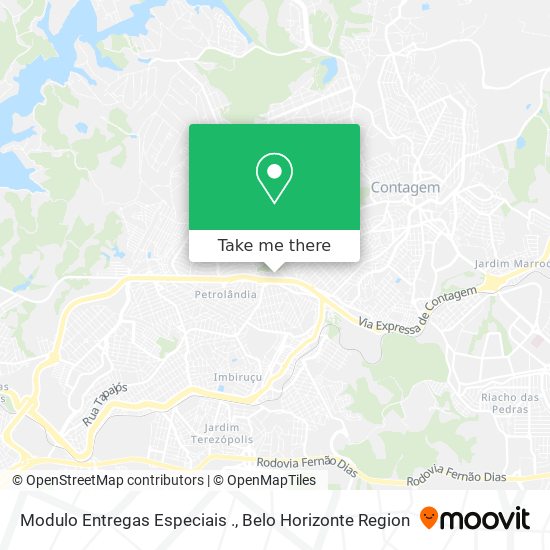 Modulo Entregas Especiais . map