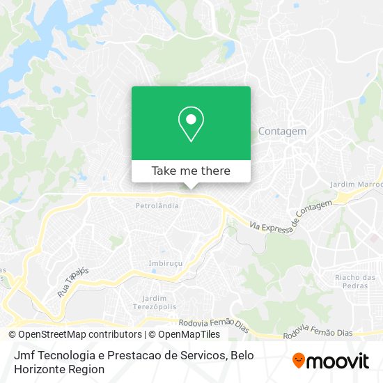 Jmf Tecnologia e Prestacao de Servicos map