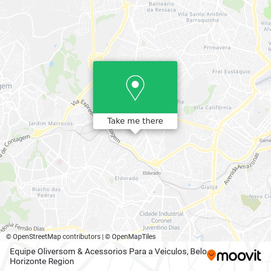 Equipe Oliversom & Acessorios Para a Veiculos map