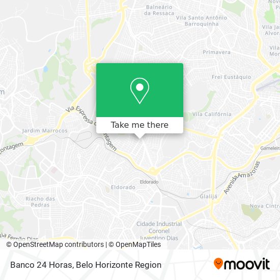 Banco 24 Horas map