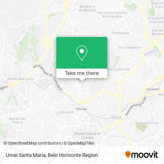 Umei Santa Maria map