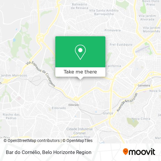 Bar do Cornélio map