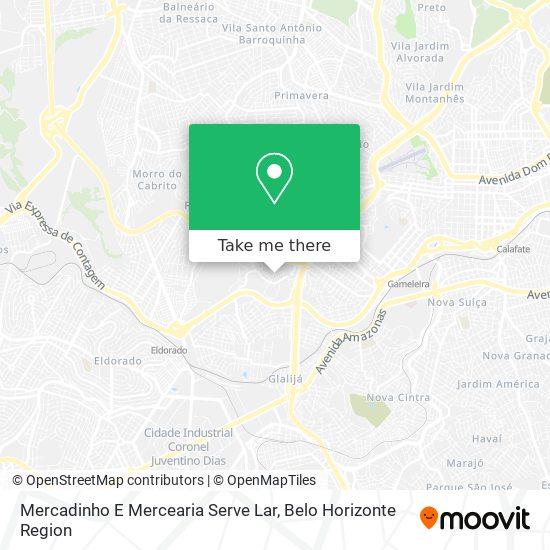 Mercadinho E Mercearia Serve Lar map
