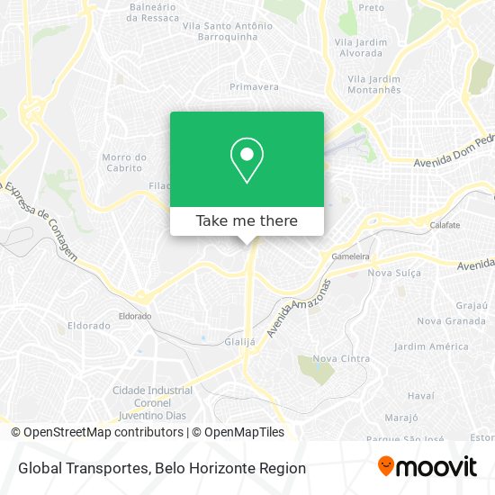 Global Transportes map