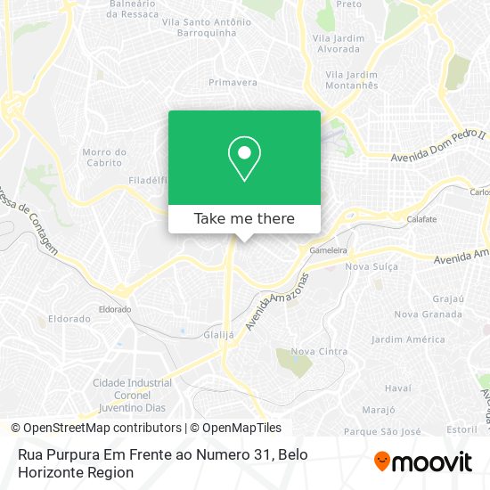 Rua Purpura Em Frente ao Numero 31 map