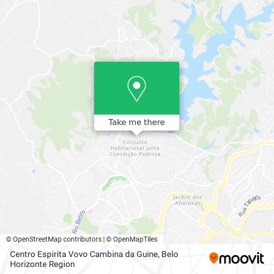 Centro Espirita Vovo Cambina da Guine map