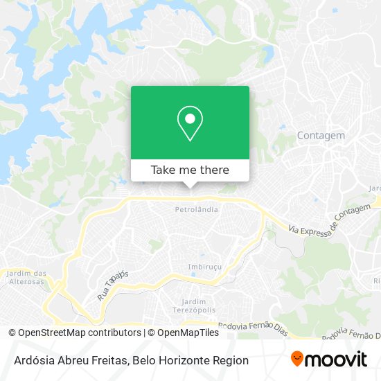 Ardósia Abreu Freitas map