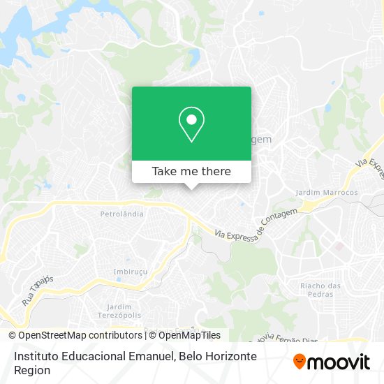 Instituto Educacional Emanuel map