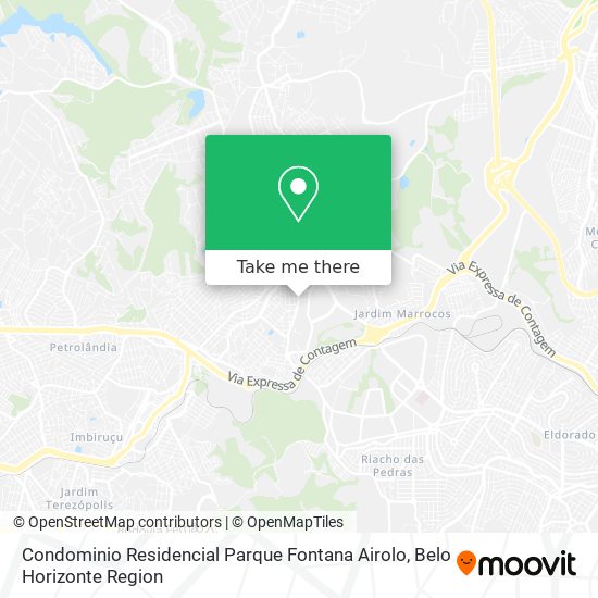 Condominio Residencial Parque Fontana Airolo map