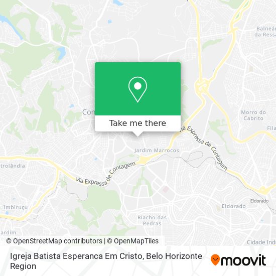 Igreja Batista Esperanca Em Cristo map